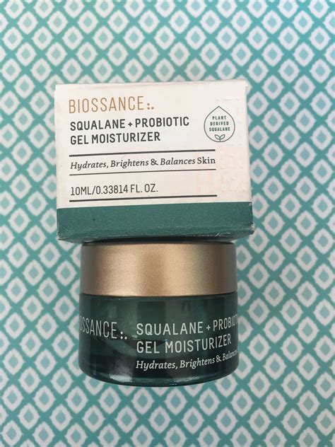 biossance squalane moisturizer.